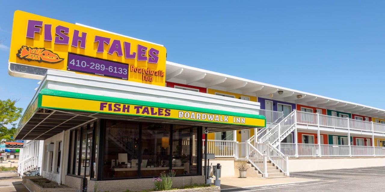 Fish Tales Boardwalk Inn & Ocean Mecca Motel Ocean City Exteriör bild
