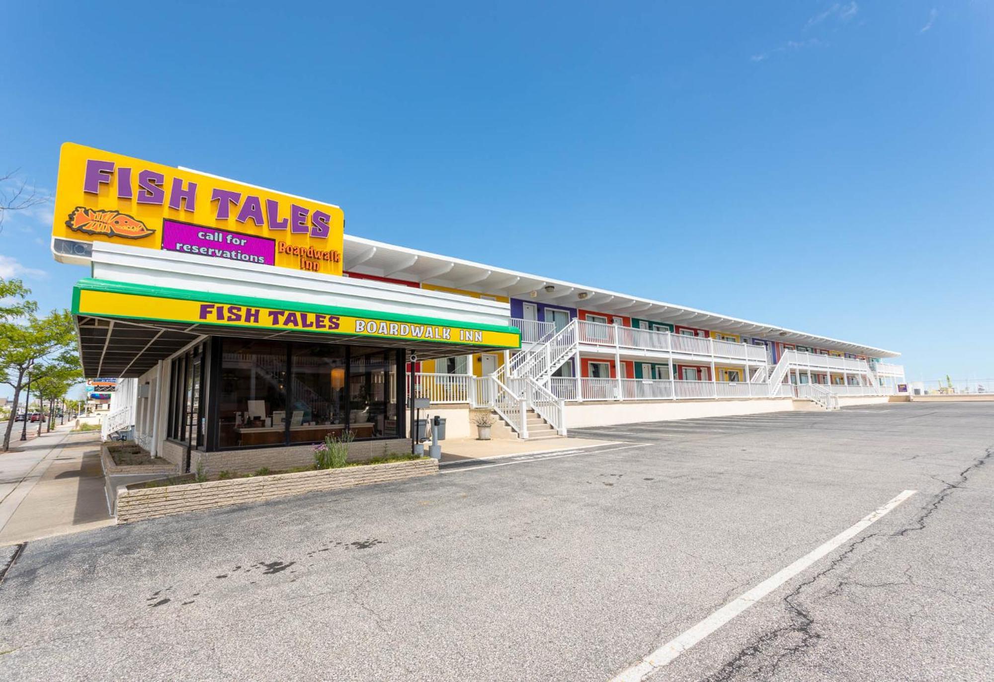 Fish Tales Boardwalk Inn & Ocean Mecca Motel Ocean City Exteriör bild